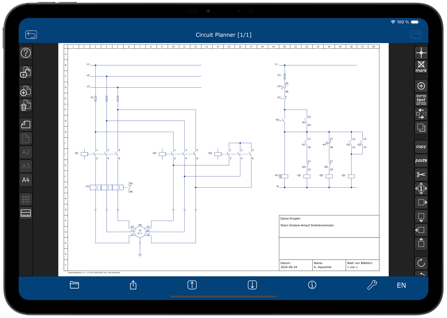 Circuit Planner iPad